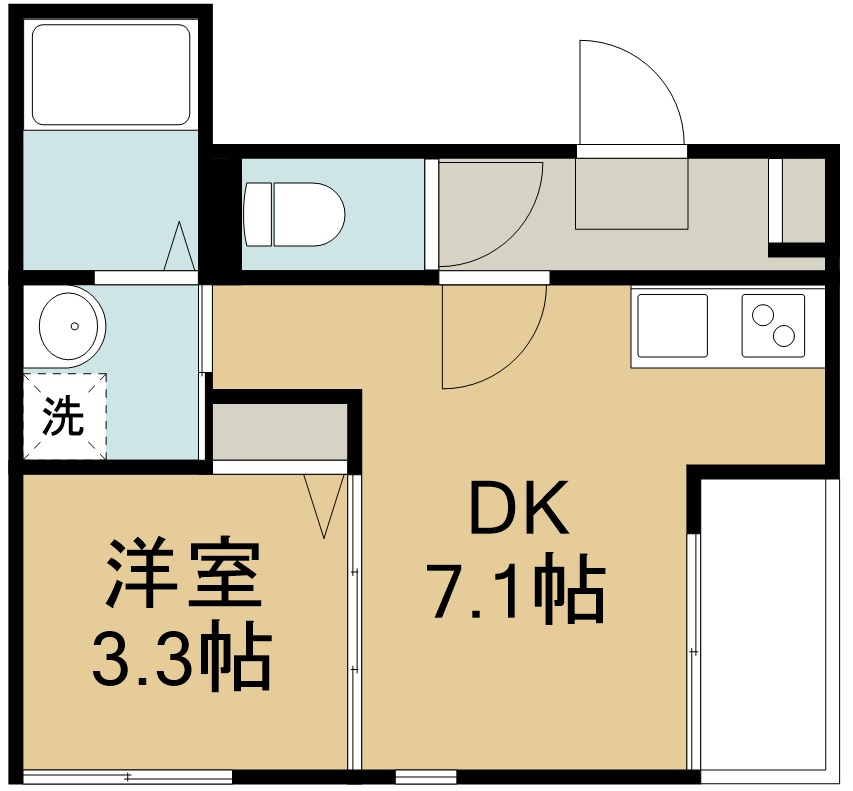 ハイムルシールＫ 301号室 間取り