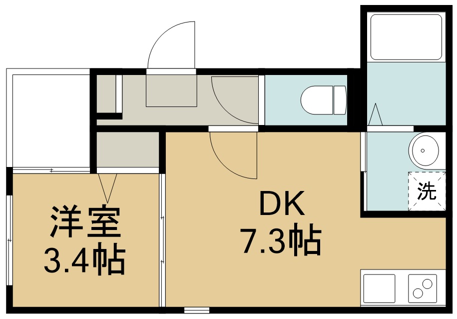 ハイムルシールＫ 間取り図