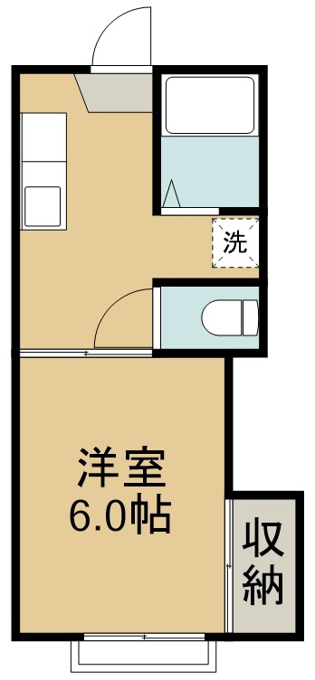 エルメゾン五十人町 間取り図