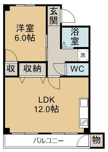 コーポ泉 間取り図