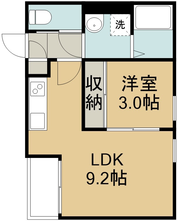 ＲＥＧＡＬＥＳＴ荒井Ⅰ 間取り図