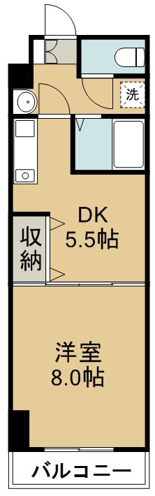 ベルシティ榴ヶ岡 間取り図