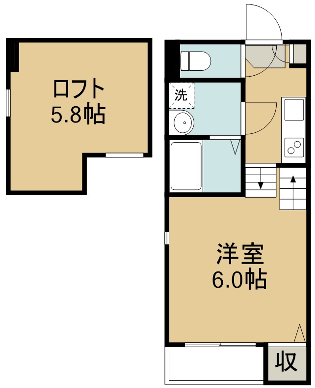 エクセルシア１番館 間取り図