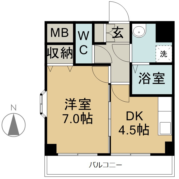 パレスウィスタリア 間取り図