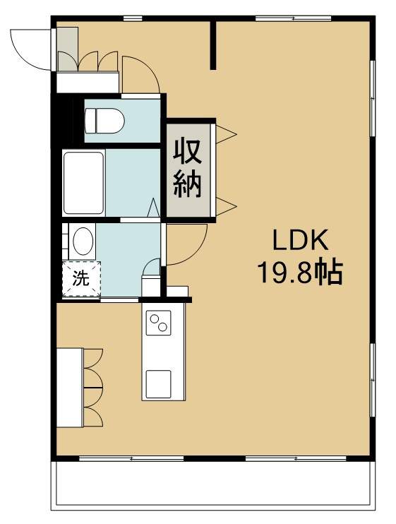 イーストハウス・Ｋ 間取り図