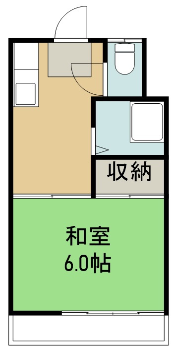 満月荘 間取り図