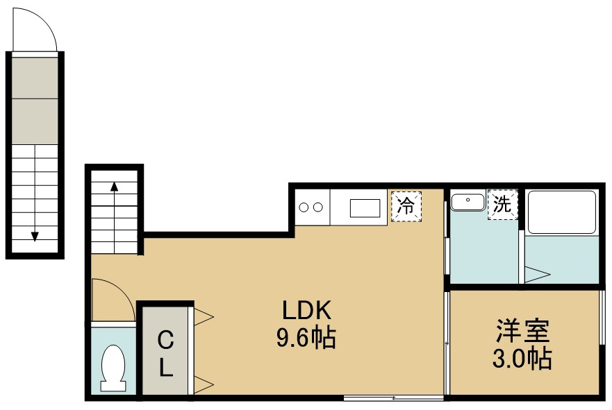 ｃｒｅａｔｅ　ｉｎｃ 間取り図