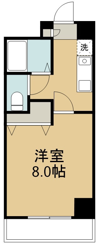 フレグランス宮千代 間取り図