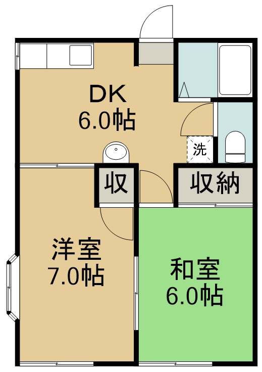 エクセル沖野 間取り図