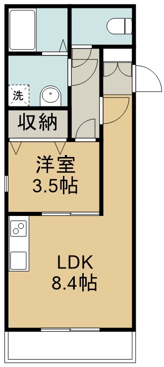 ＦＯＲＩＡ薬師堂駅前 間取り図