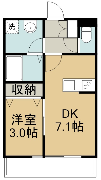 ＦＯＲＩＡ薬師堂駅前 間取り図