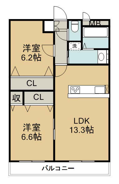 ドリーム１５ 203号室 間取り