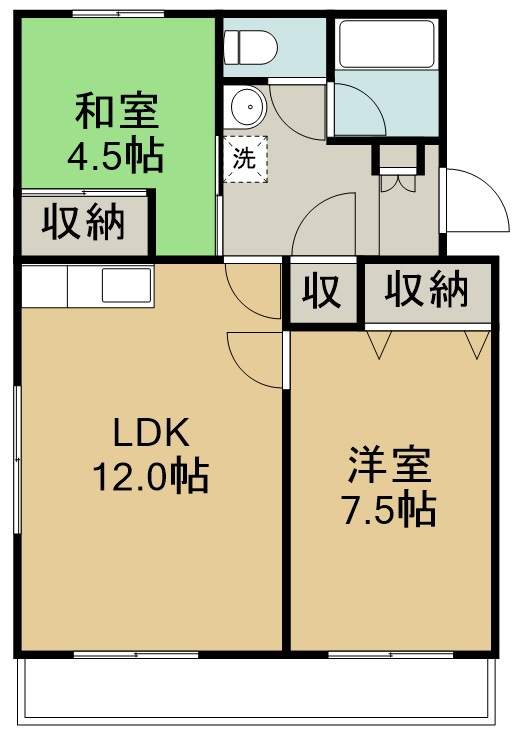 コーポラス葵 間取り図