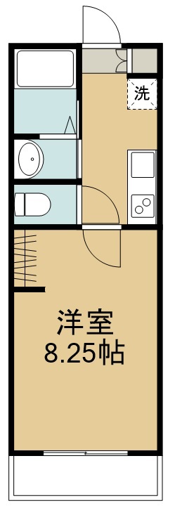 ポミエ・ＫｏＫｏ中倉 間取り図