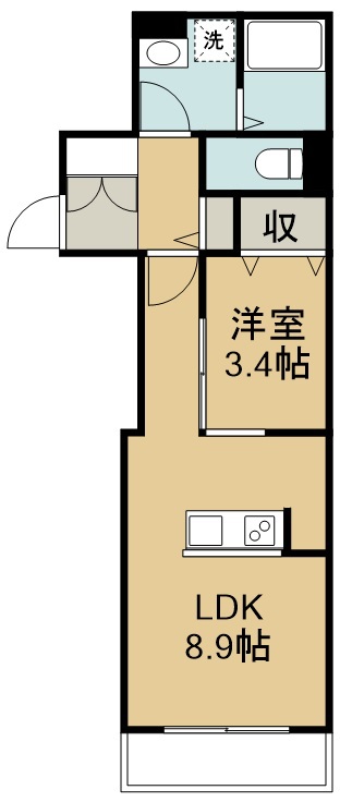 アーバンコートⅡ 間取り図