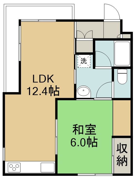 プレジデント大森 間取り図