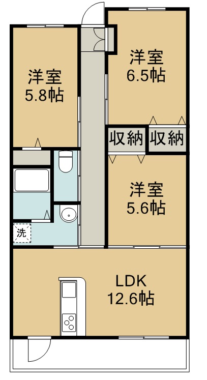 シェ・リヴェール 間取り図