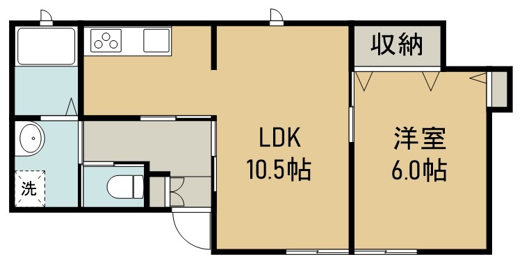 フォレスティ花 間取り図