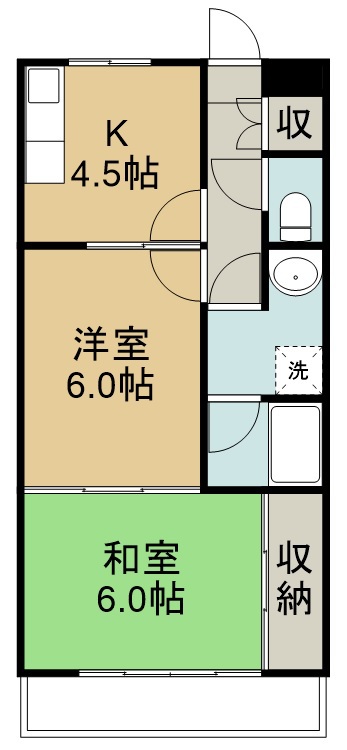 トリム原町 間取り図