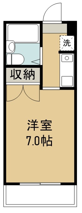 山建 403号室 間取り