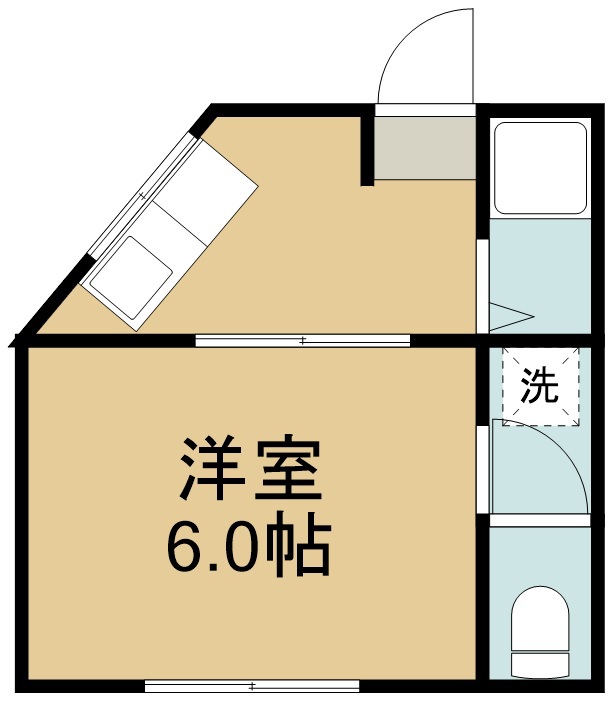 メゾンあいＡ 203号室 間取り