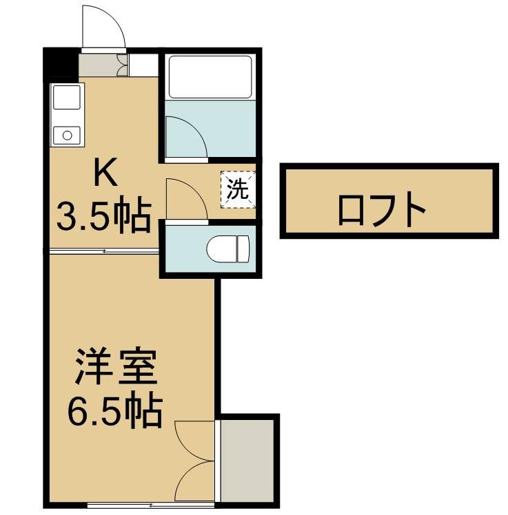 アリス高砂第一Ｂ 102号室 間取り