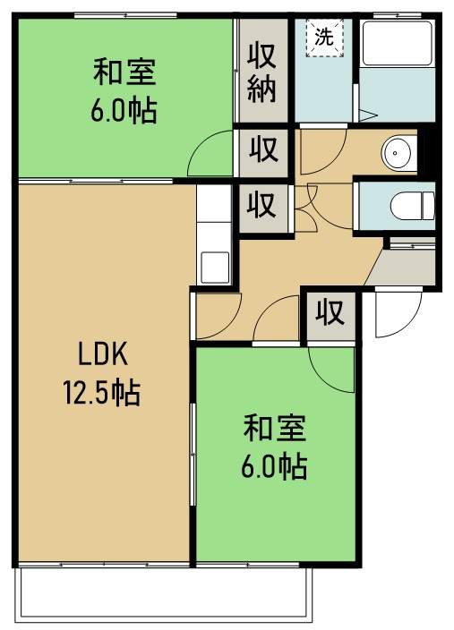 ファミールさいせい 間取り図