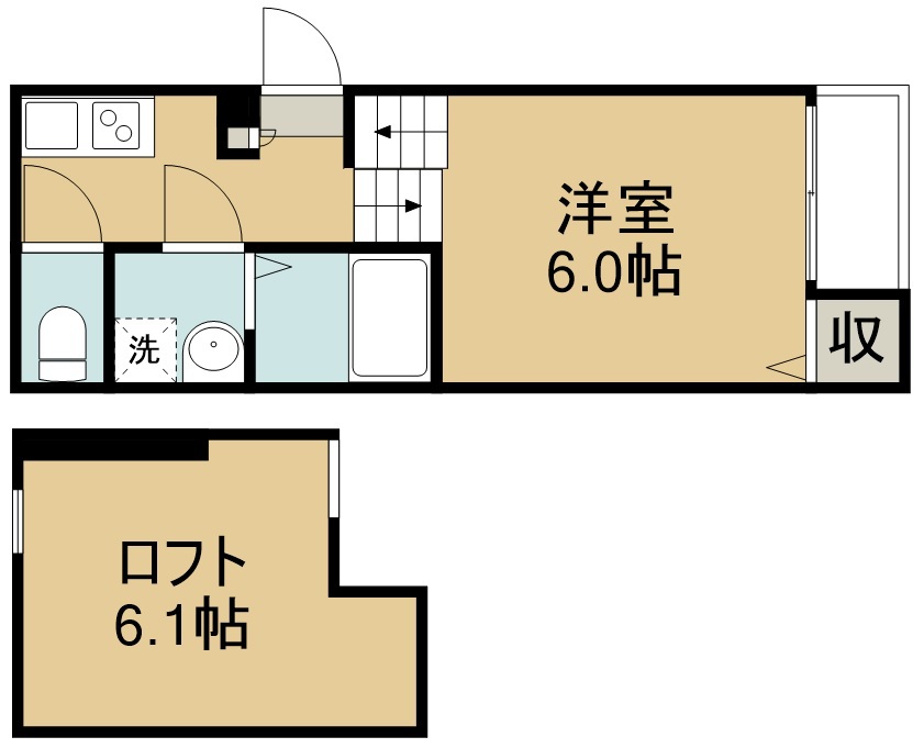 一本杉ヒルズ 間取り図