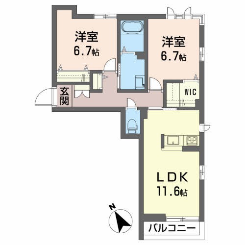 ＲＭ３　Ｃ 間取り図