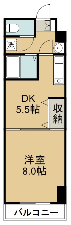 ベルシティ榴ヶ岡 間取り図