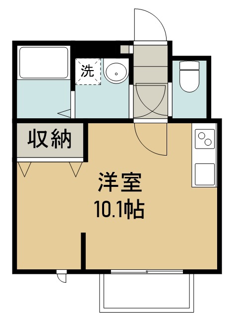 メリディアンなないろの里　壱番館 間取り図