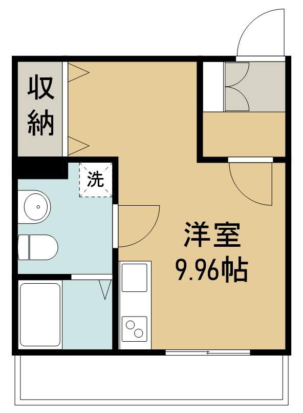 メリディアンなないろの里　伍番館 間取り図