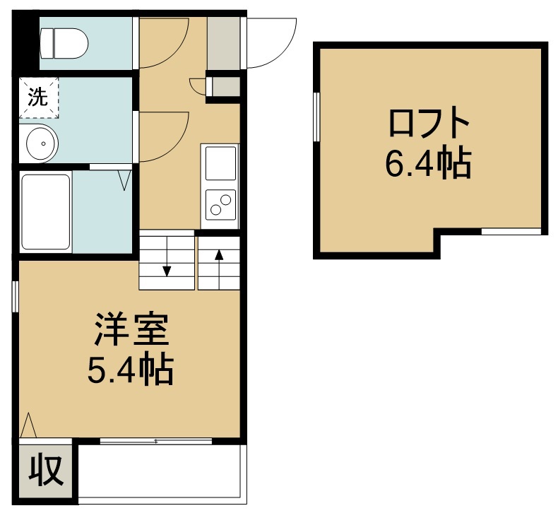 ｉーＳＴＡＴＥ中野栄 間取り図