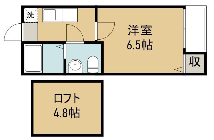 グランコンフォール宮城野 間取り図