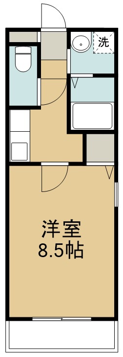 クレール 間取り図