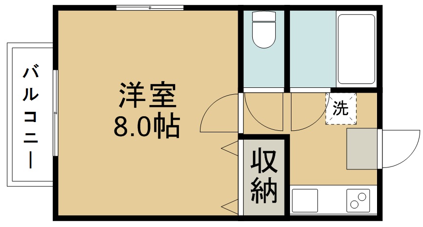 ベルハイツ門前 間取り図