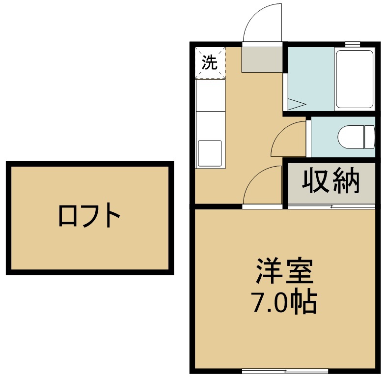 プリンスコート萩ヶ丘 間取り図