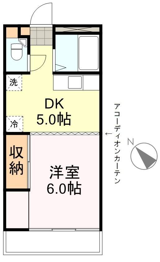 北山レジデンス 間取り図