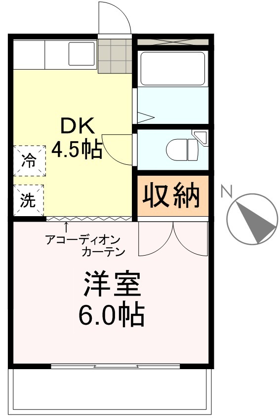 北山レジデンス 間取り図