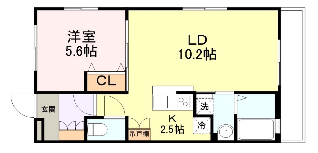 しまかげビル 間取り図