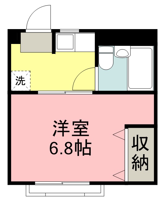 高野コーポ 205号室 間取り