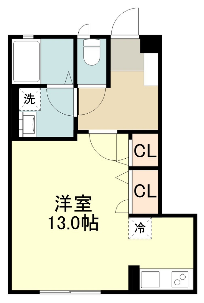 スカイ上杉 間取り図