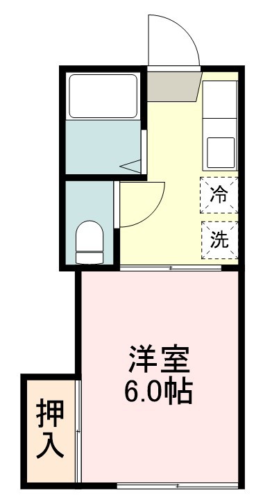 フォーブル５０ 106号室 間取り