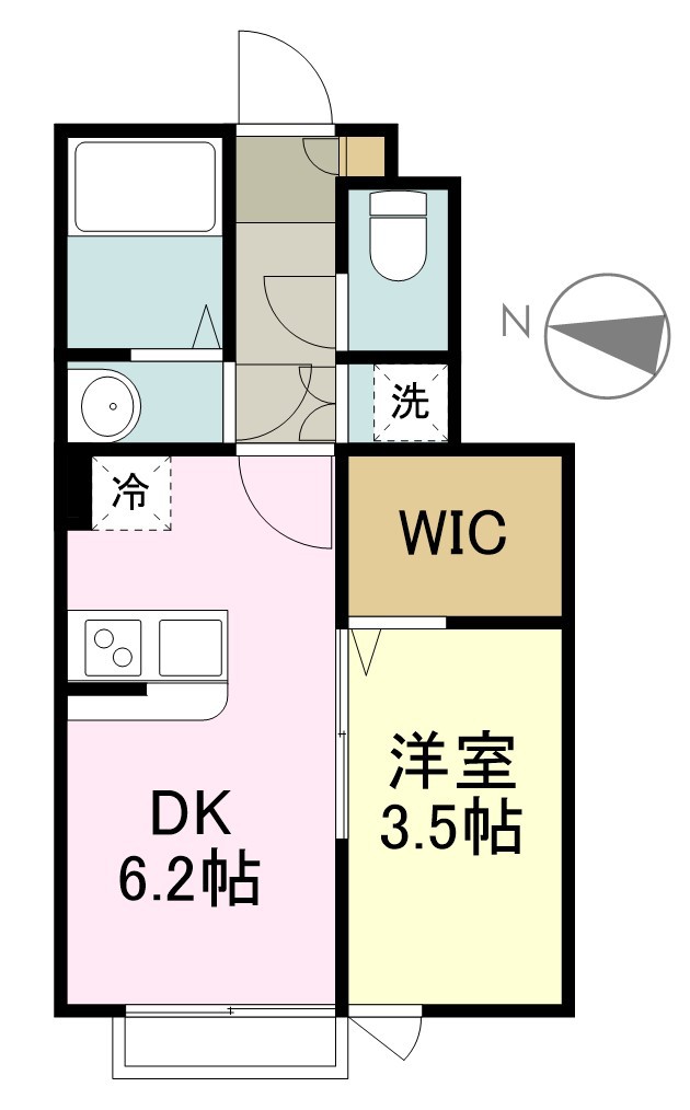 ＣＩＥＬ旭ヶ丘 間取り図