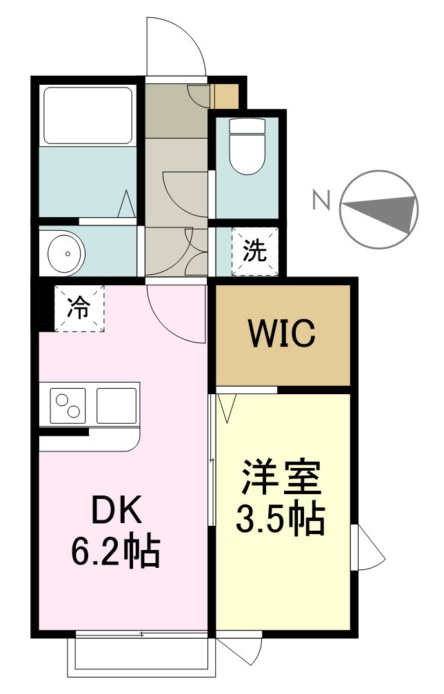 ＣＩＥＬ旭ヶ丘 間取り図