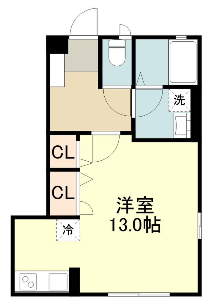 スカイ上杉 間取り図