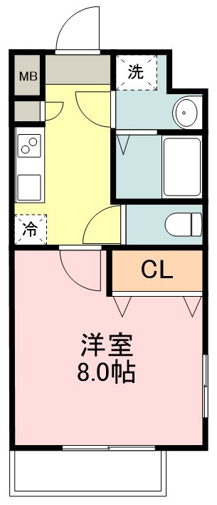 シェルグランデ土樋 間取り図