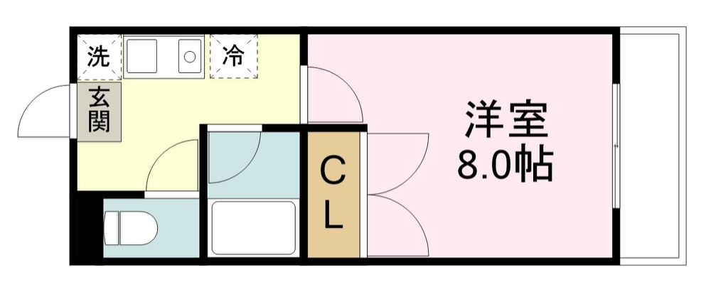 シティビル仙台 間取り図