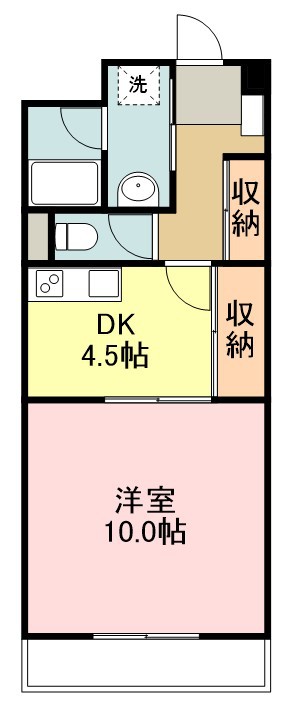 トロワフレール 101号室 間取り