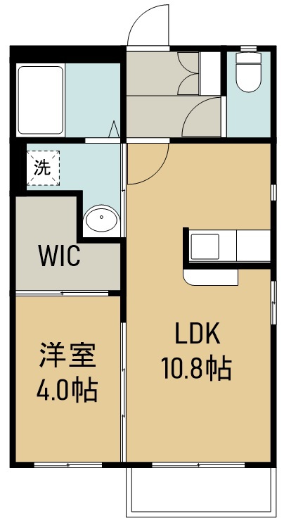 ラ・シャンブル沖野 間取り図